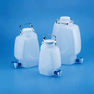 Tarsons 683260 PP Autoclavable 20 lts Rectangular Carboy with Stopcock