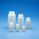 Tarsons 584260 HDPE 2000ml Wide Mouth Bottle - Pack of 6